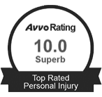 Avvo Rating 10.0 Superb, Top Rated Personal Injury